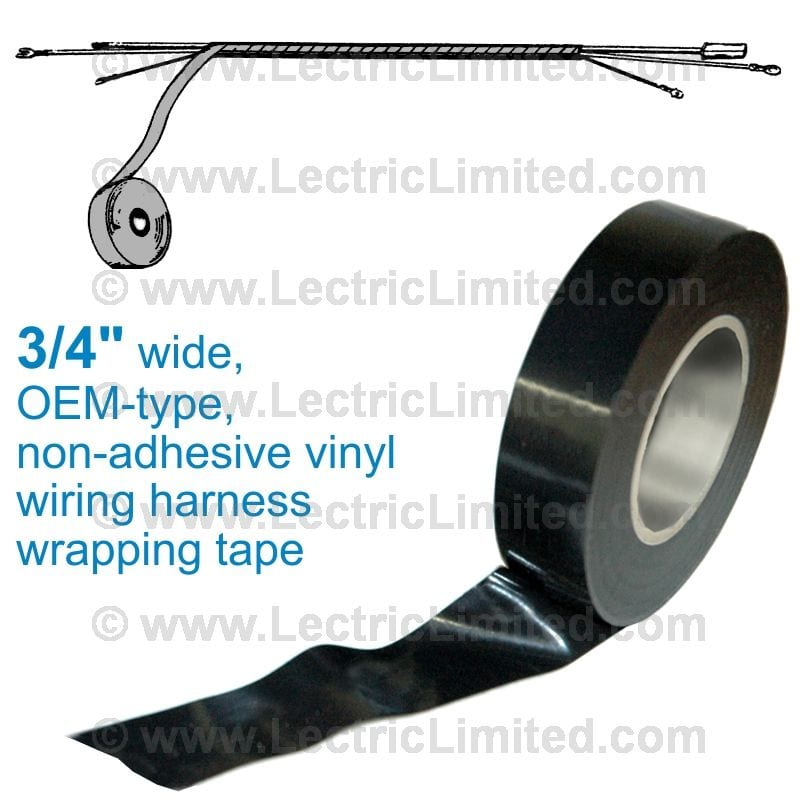 C1-C6 New Harness Tape 1953-2012