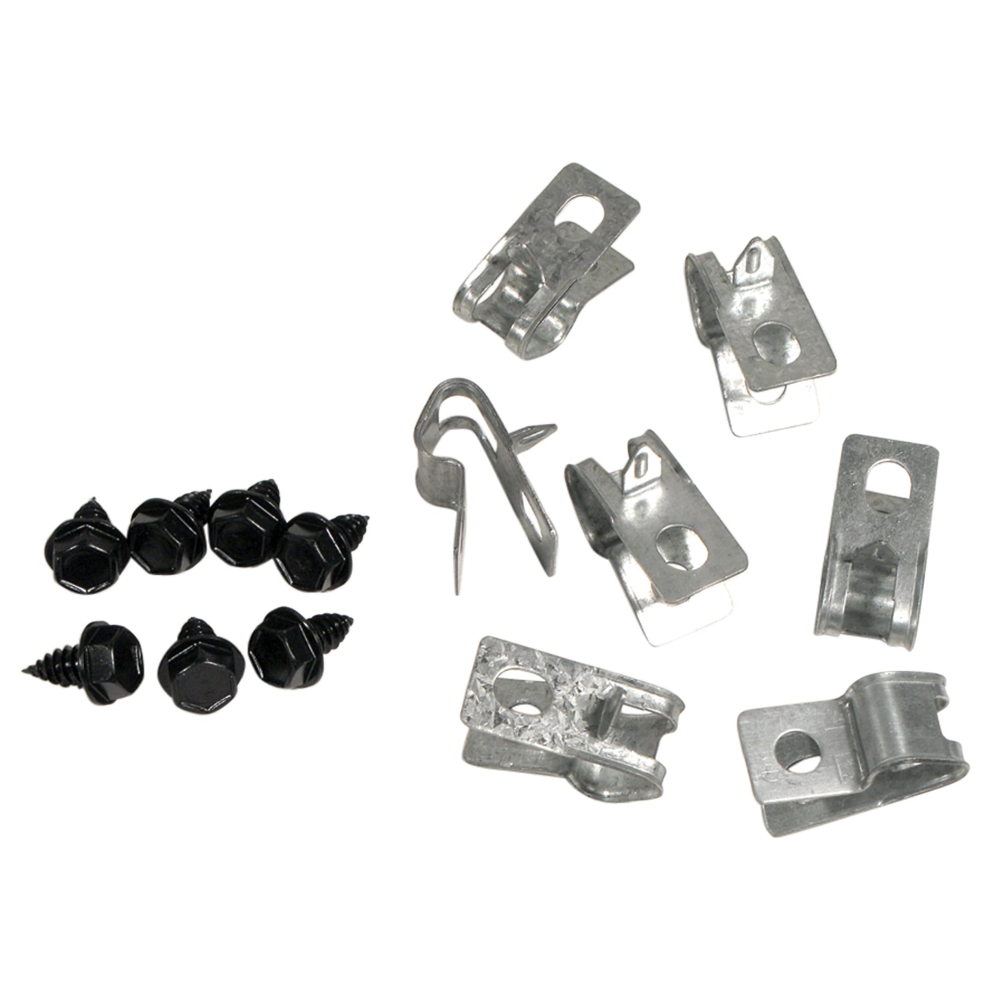 C3 New Fuel Line Clips - 14 Piece Set 1968