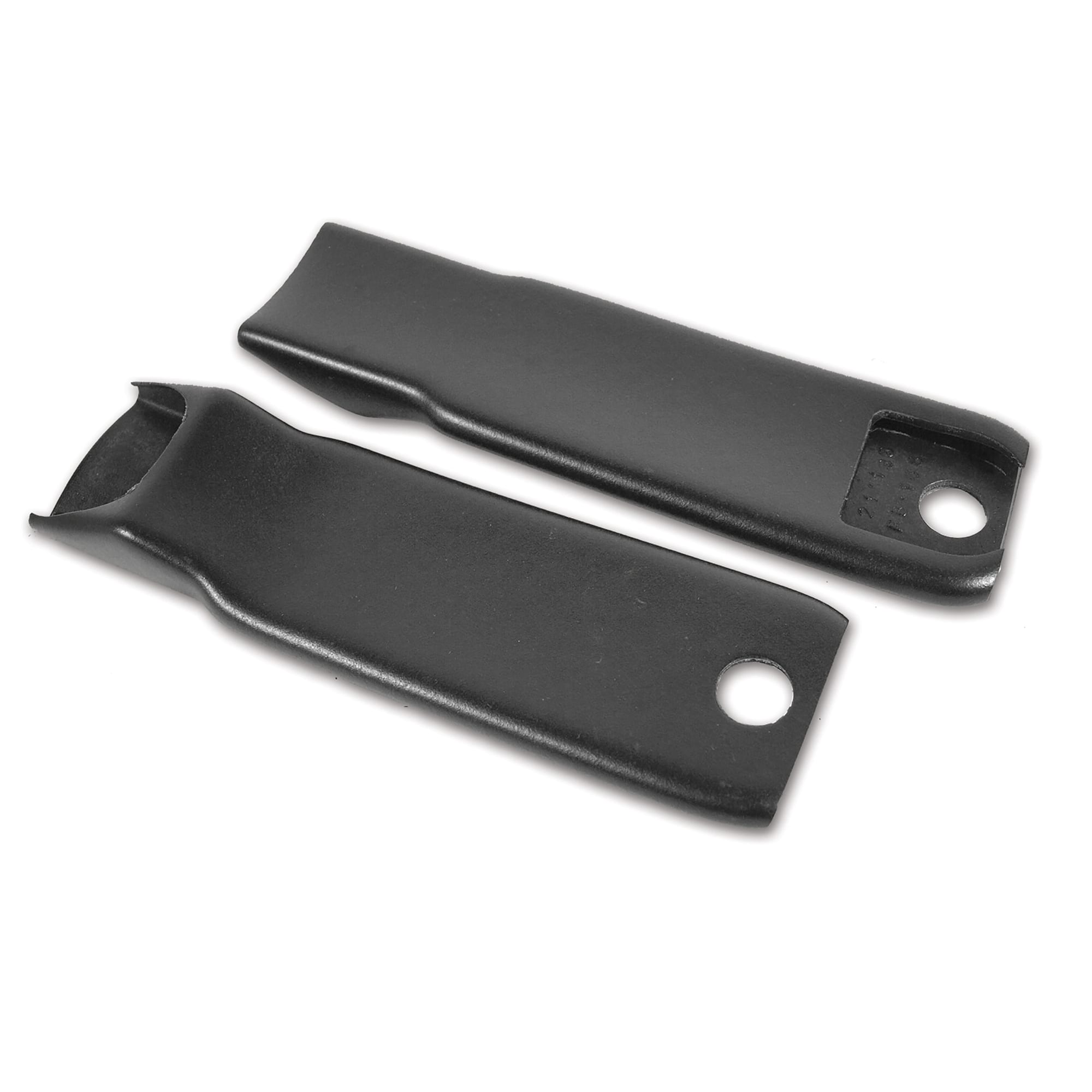 C3 New Seat Belt Inner Sleeve Kit - Black 1970-1973