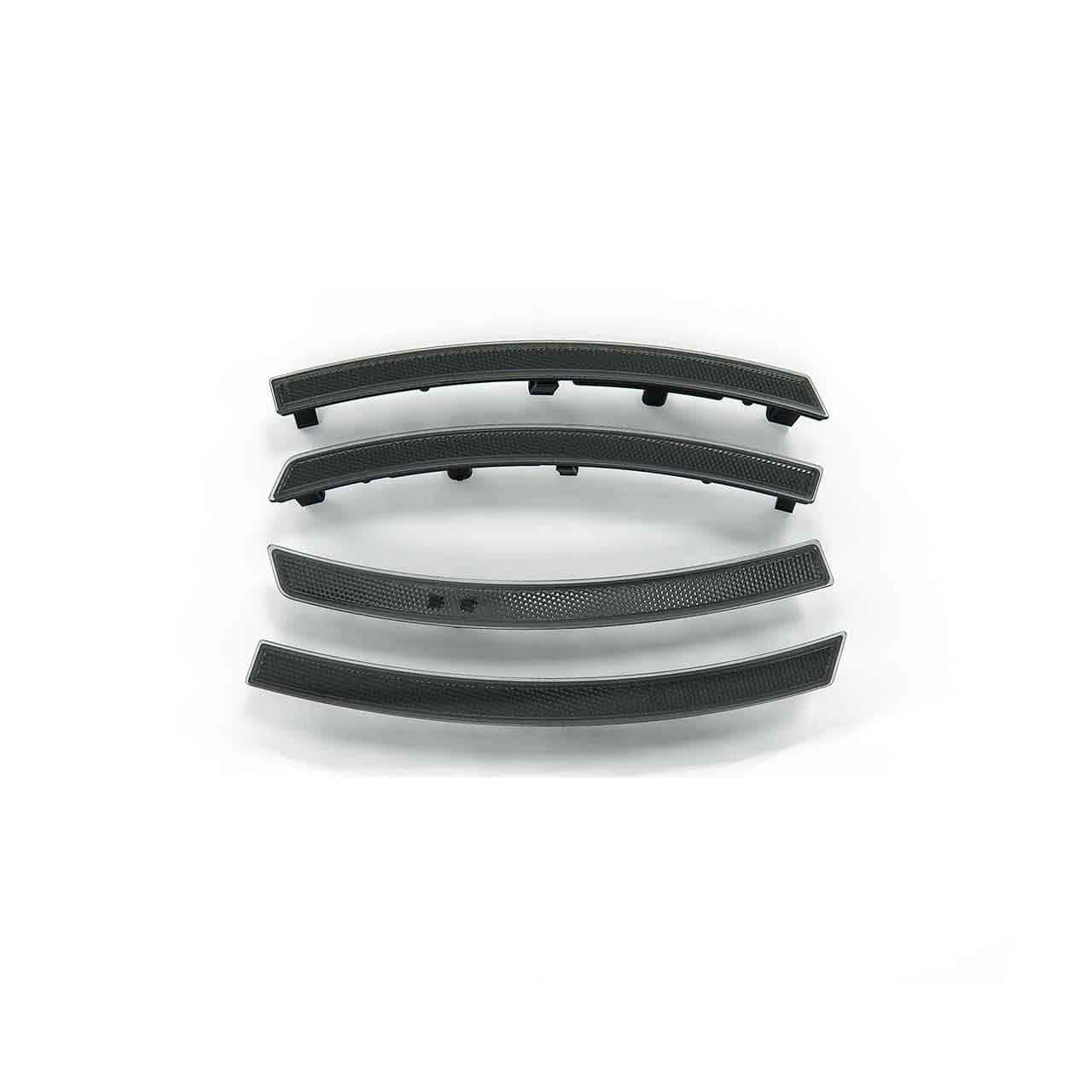New C7 Black LED Sidemarker Reflector Kit 2014-2019