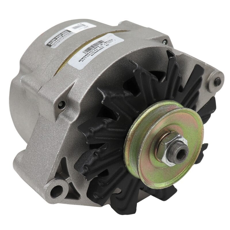 C2-C3 New Alternator (61 Amp, Remanufactured, Delco Remy) 1963-1968