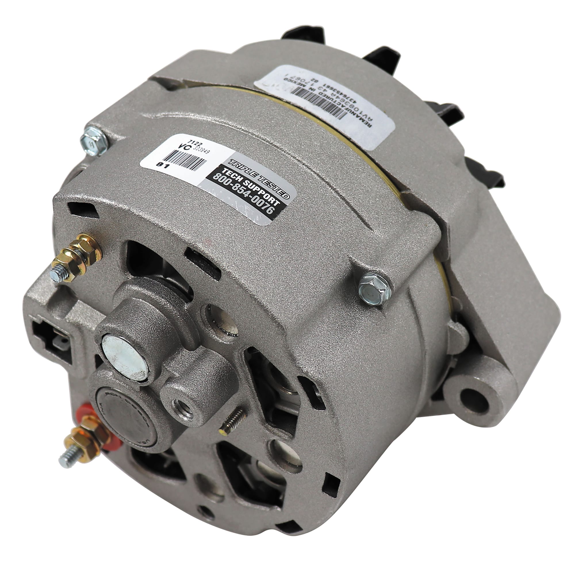 C2-C3 New Alternator (61 Amp - Remanufactured Delco Remy) 1963-1968 (Image 4)