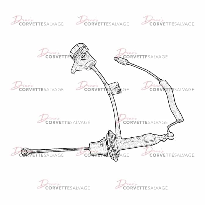 C5 Used Clutch Master Cylinder 1997-2004