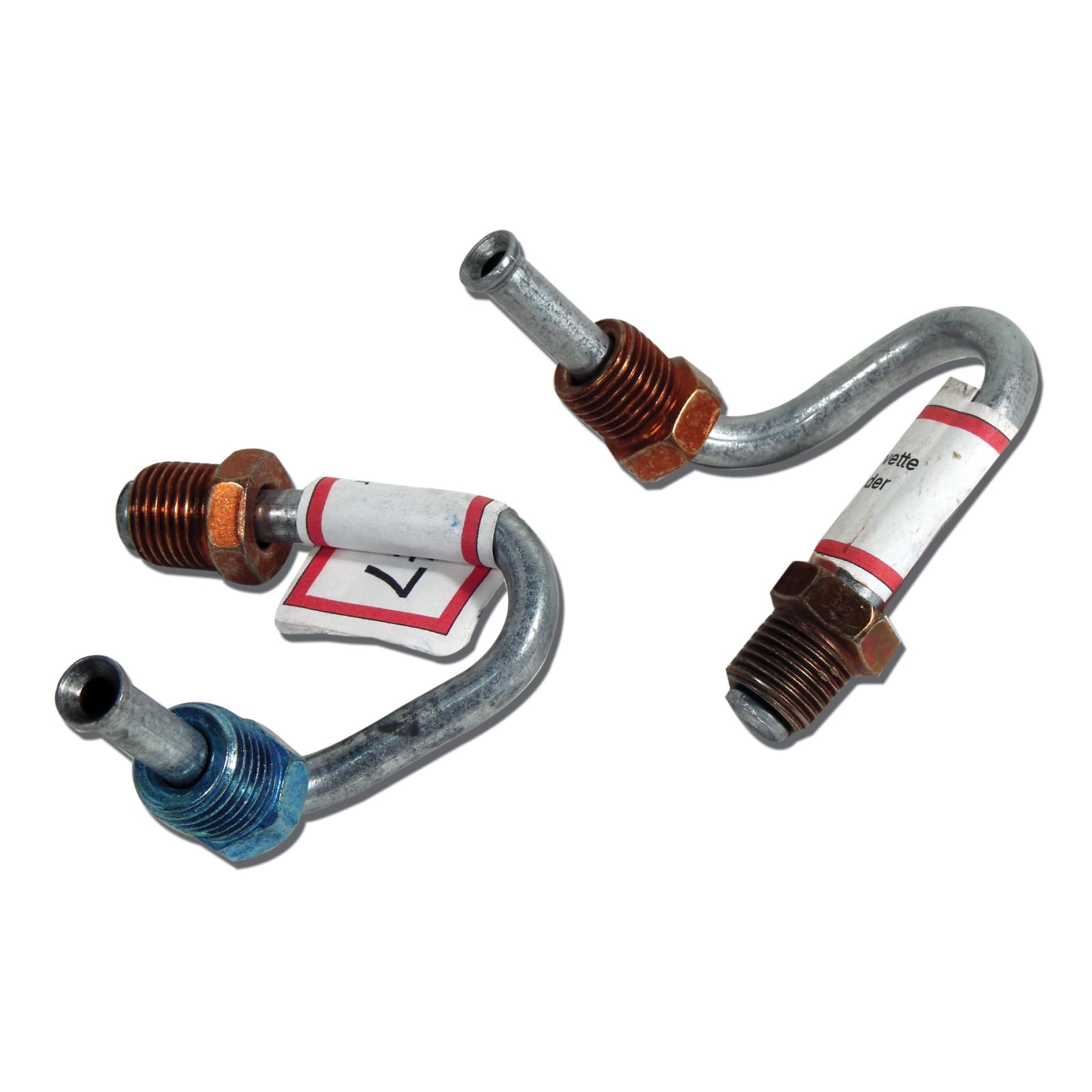 C2-C3 New Brake Lines, Master Cylinder To Proportioning Valve 1967-1968