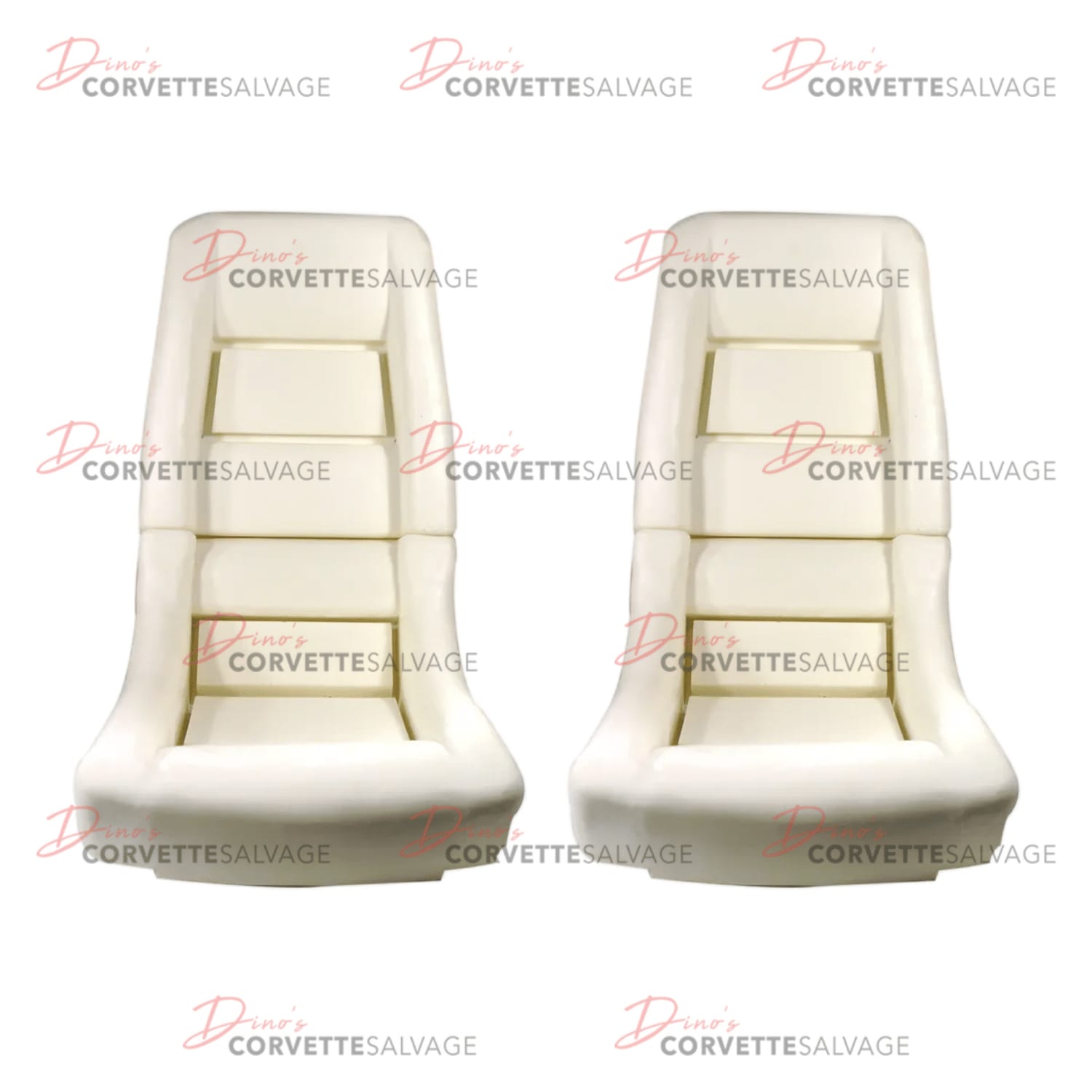 C3 New 4-inch Seat Foam 4-Piece Set 1978-1982