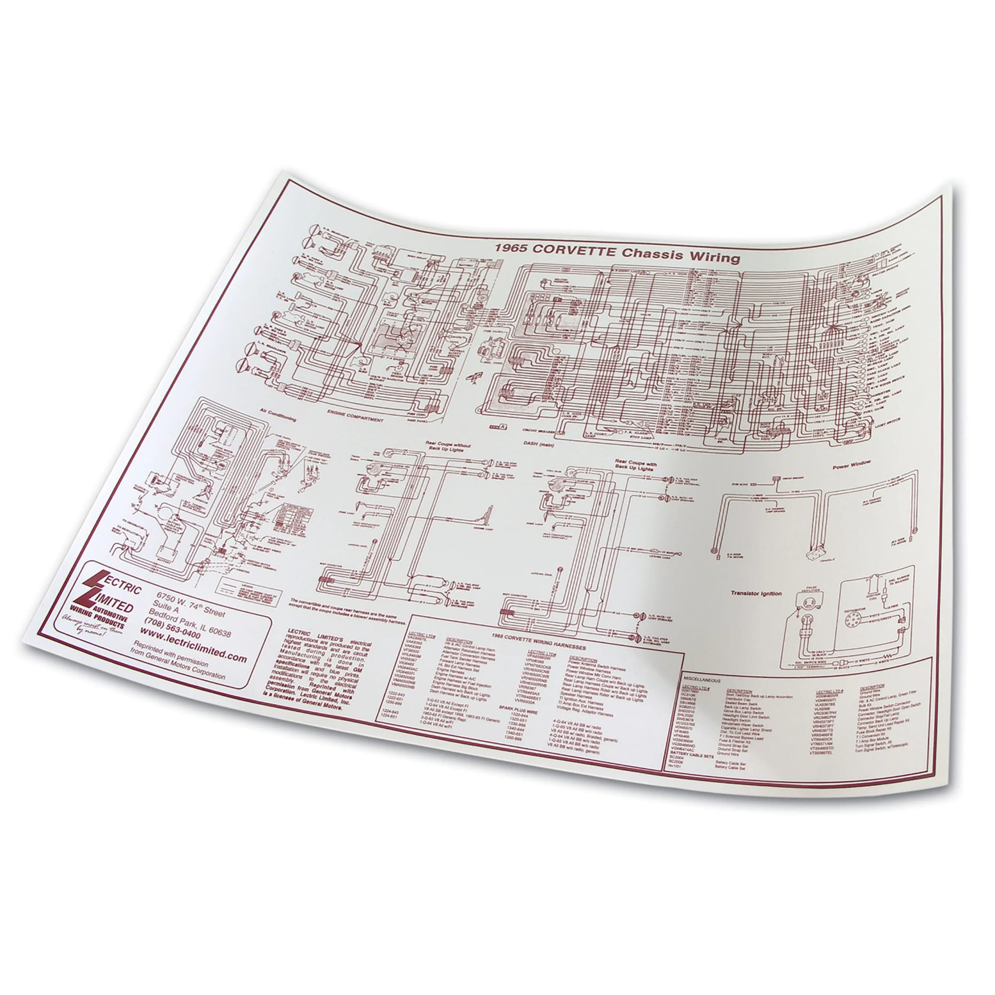 C2 New Wiring Diagram 1965