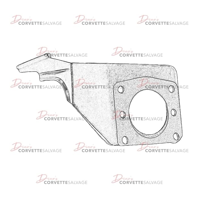 C4 Used Engine Control Module (ECM) Mounting Bracket 1990-1996