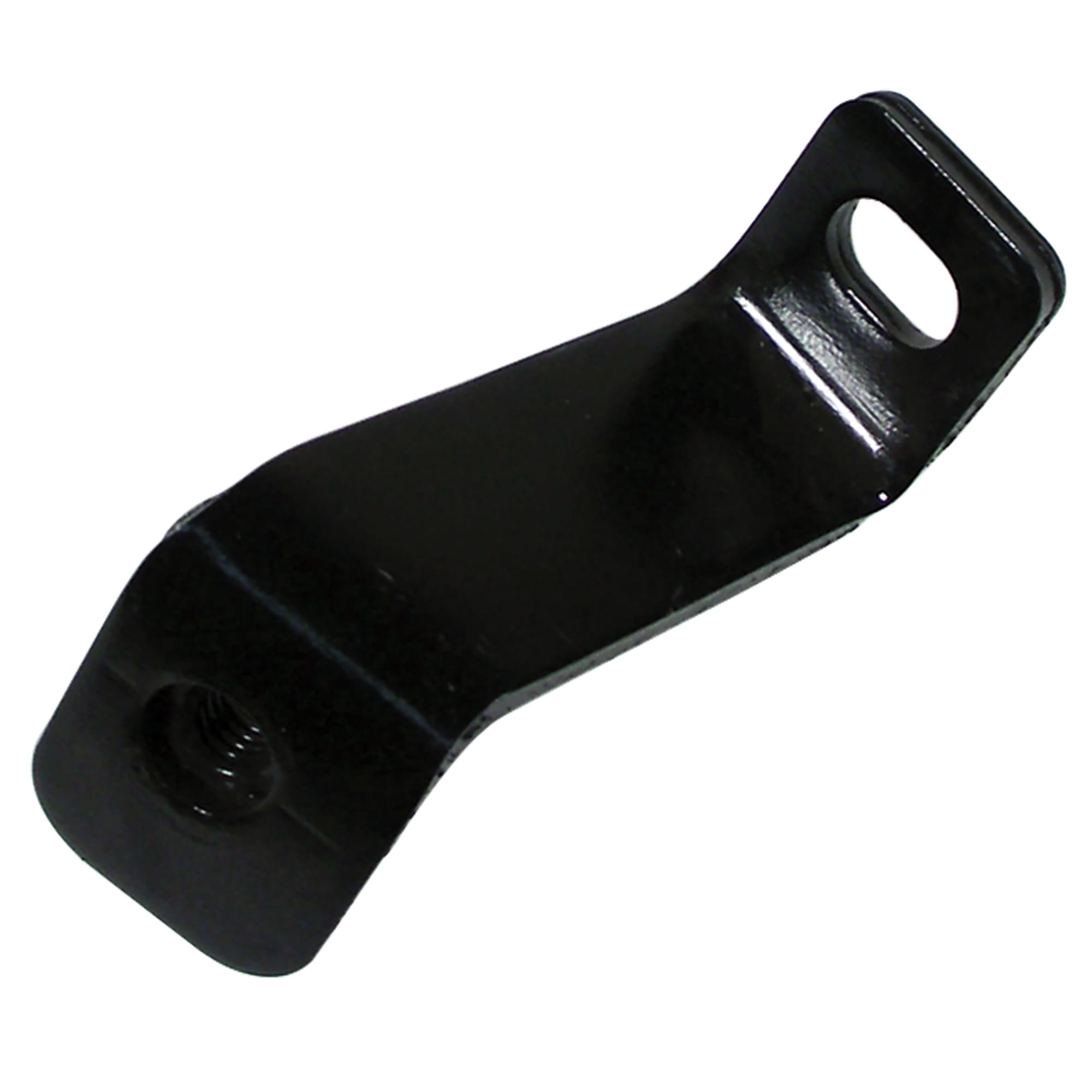 C3 New Passenger-Side Rear Center Bumper Brace, On Bumper 1968-1973