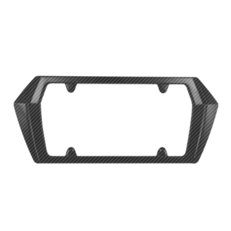 C8 New Hydro Carbon Fiber Boomerang License Plate Frame 2020-2026