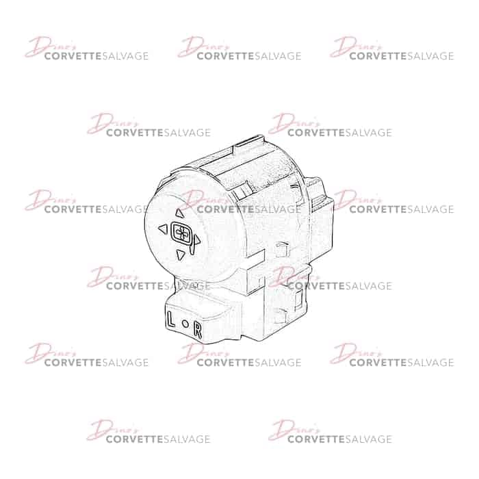 C7 Used Outside Rear View Mirror Remote Control Switch 2014-2019