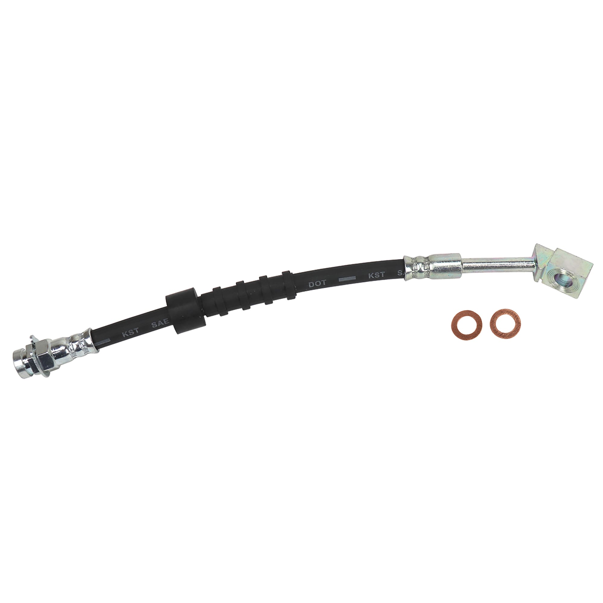 C4 New Passenger-Side Rear Brake Hose 1988-1992