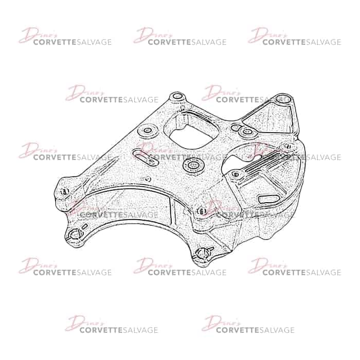 C5 Used Alternator Pump Bracket 1997-2004