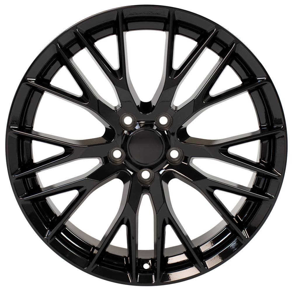 C6-C7 New Gloss Black 20x10 Wheel (CV22C) 2005-2019