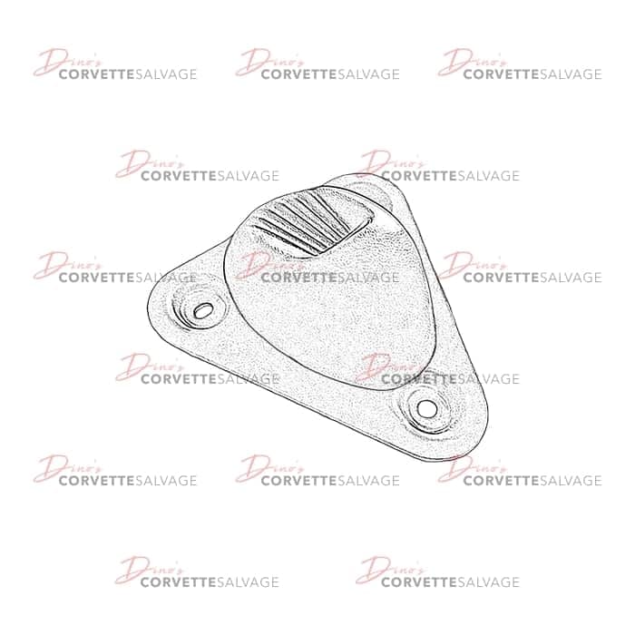 C5 Used Rear Targa Top Holder Bracket Assembly 1997-2004