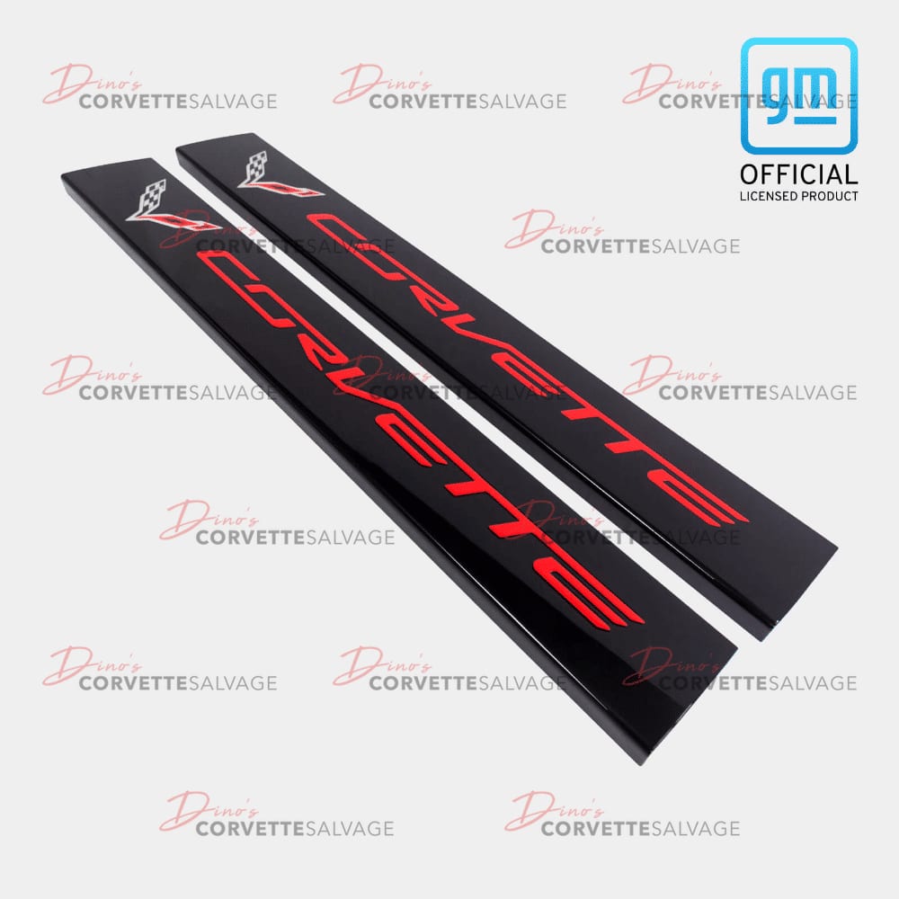 C7 New Door Sill Plate Cover Set 2014-2019