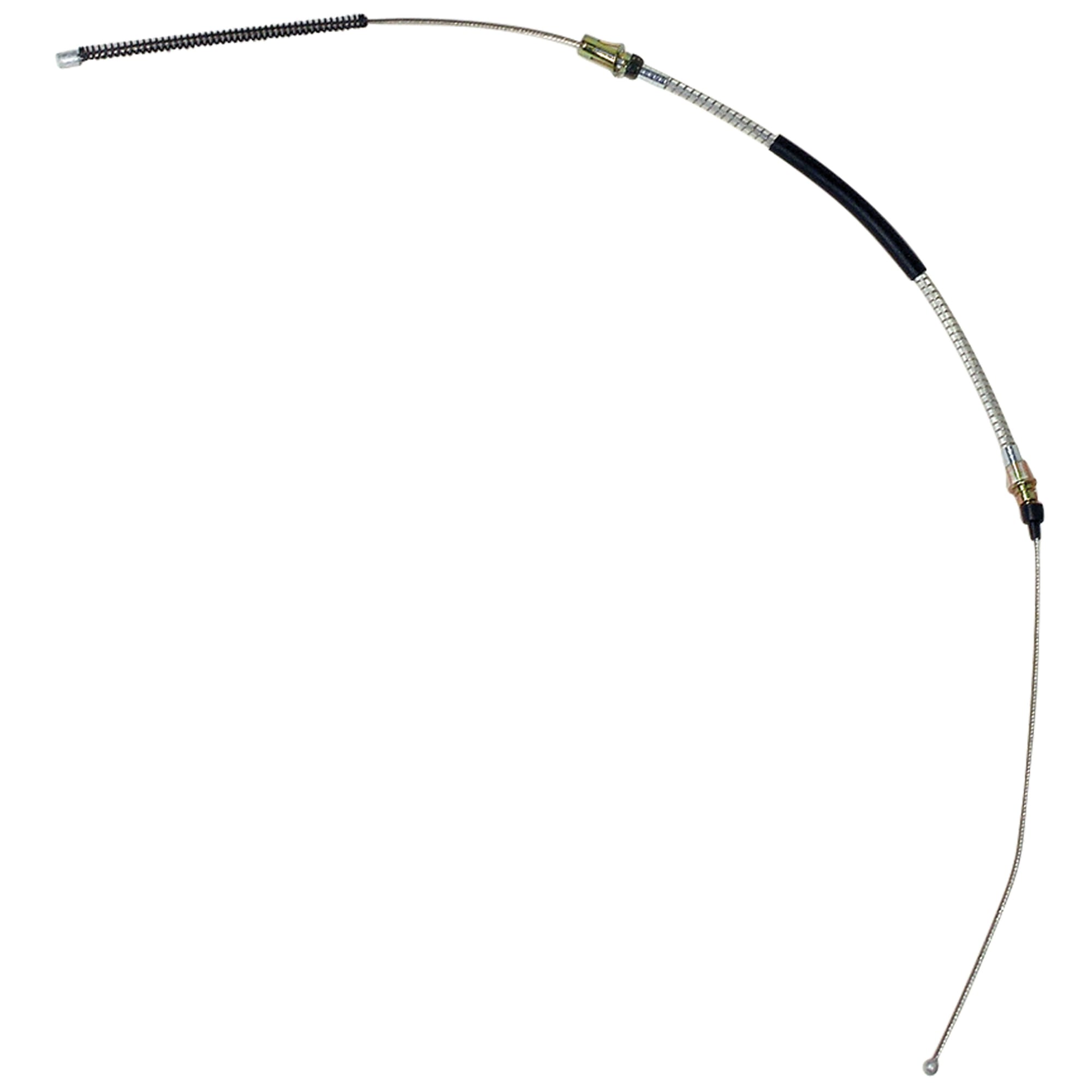 C2 New Passenger-Side Park Brake Cable, Rear Drum Brake 1964-1965