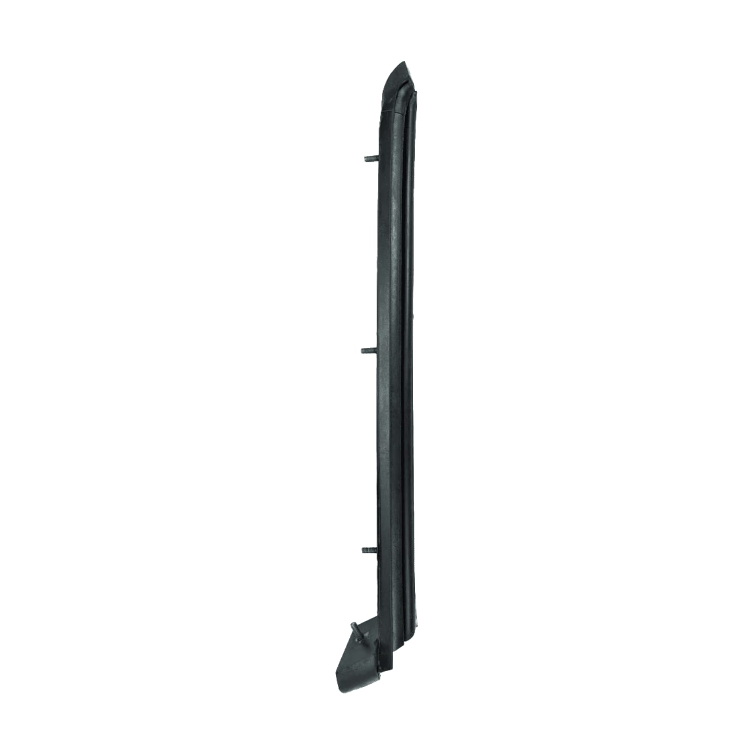 C2 New Passenger-Side Soft Top Rear Vertical Weatherstrip 1963-1967