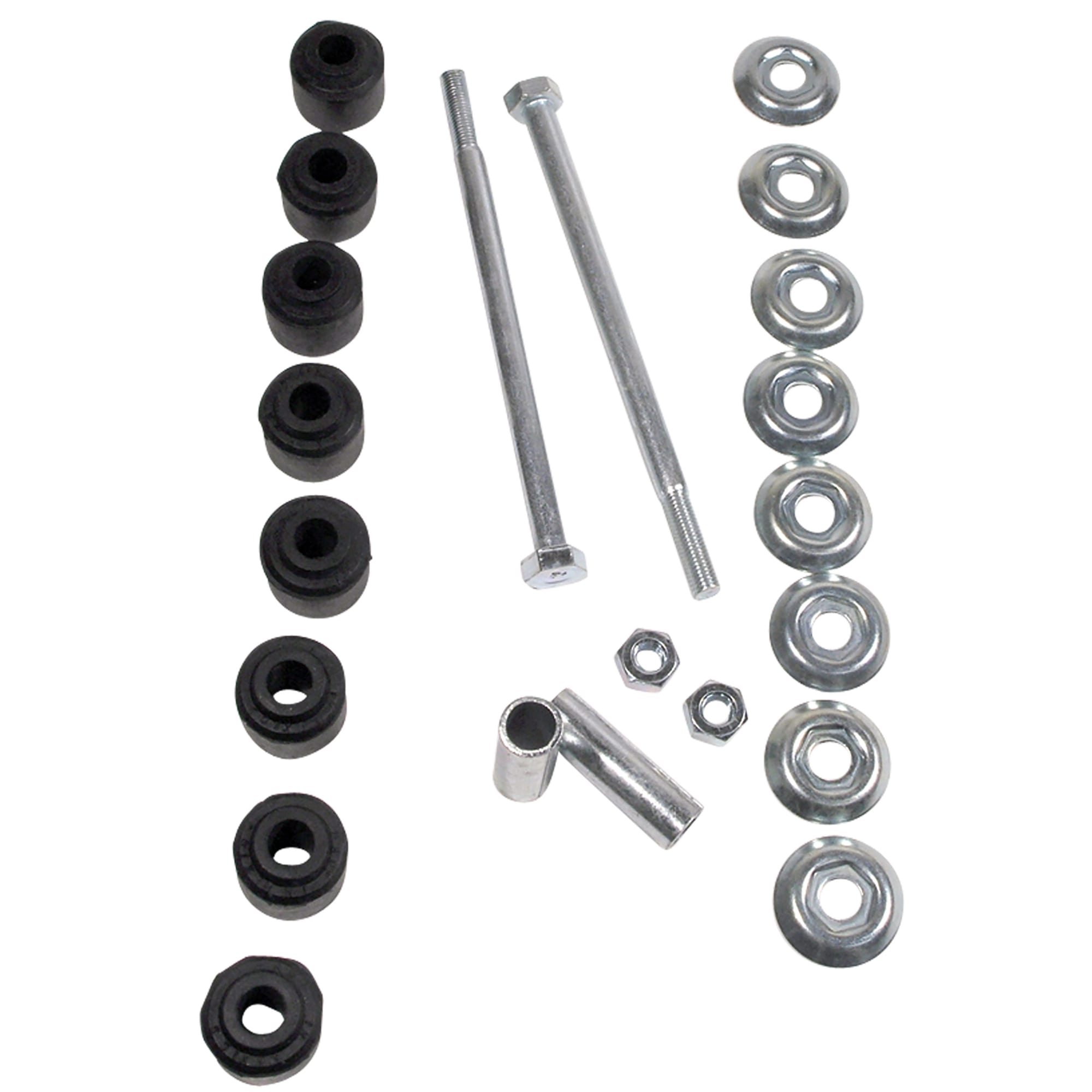 C2-C3 New Front Sway Bar Link Kit, RWB Headmark 1963-1982