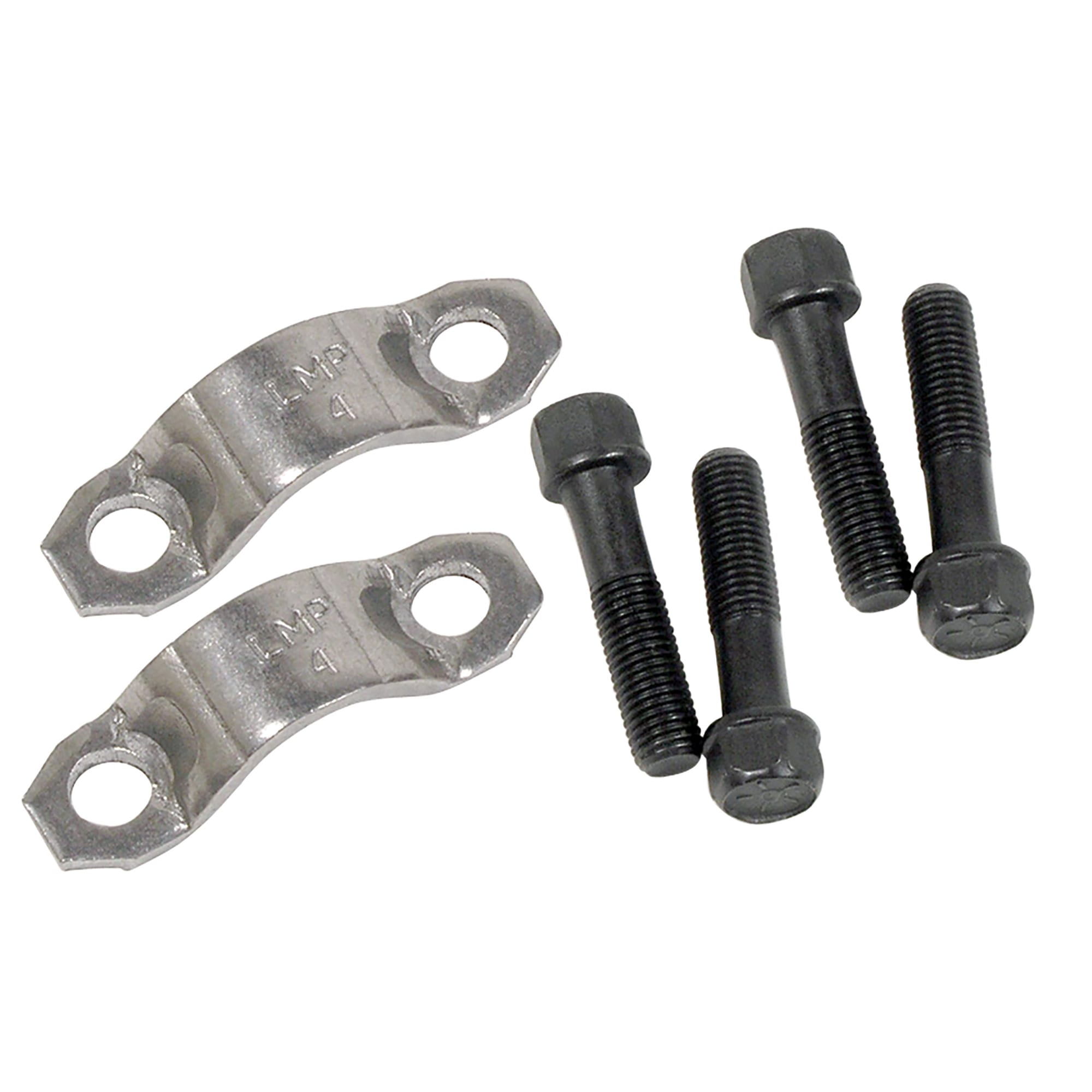 C3 New Driveshaft U-Joint Retainer Straps & Bolts 1968-1979