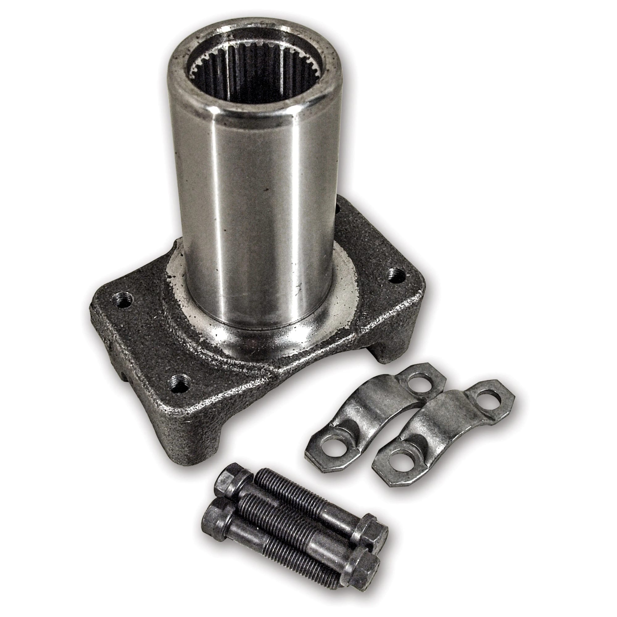 C3 New Transmission Slip Yoke, 32 Spline - with Attaching Hardware 1968-1979