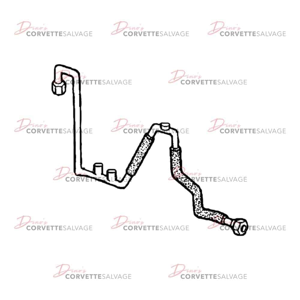 C4 Used ZR-1 A/C Evaporator Tube 1994-1995