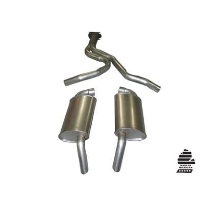 C3 New Exhaust System - Cat Back 1982