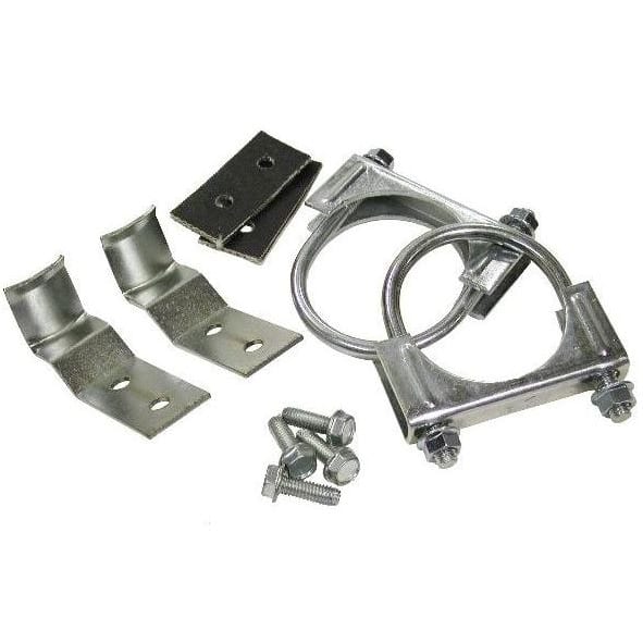 C3 New Dual Center Exhaust Hanger Bracket Kit 1976-1979