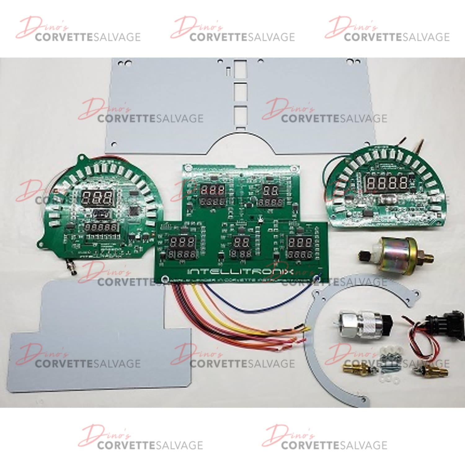 C3 Corvette New LED Digital Gauge Panel 1968-1977