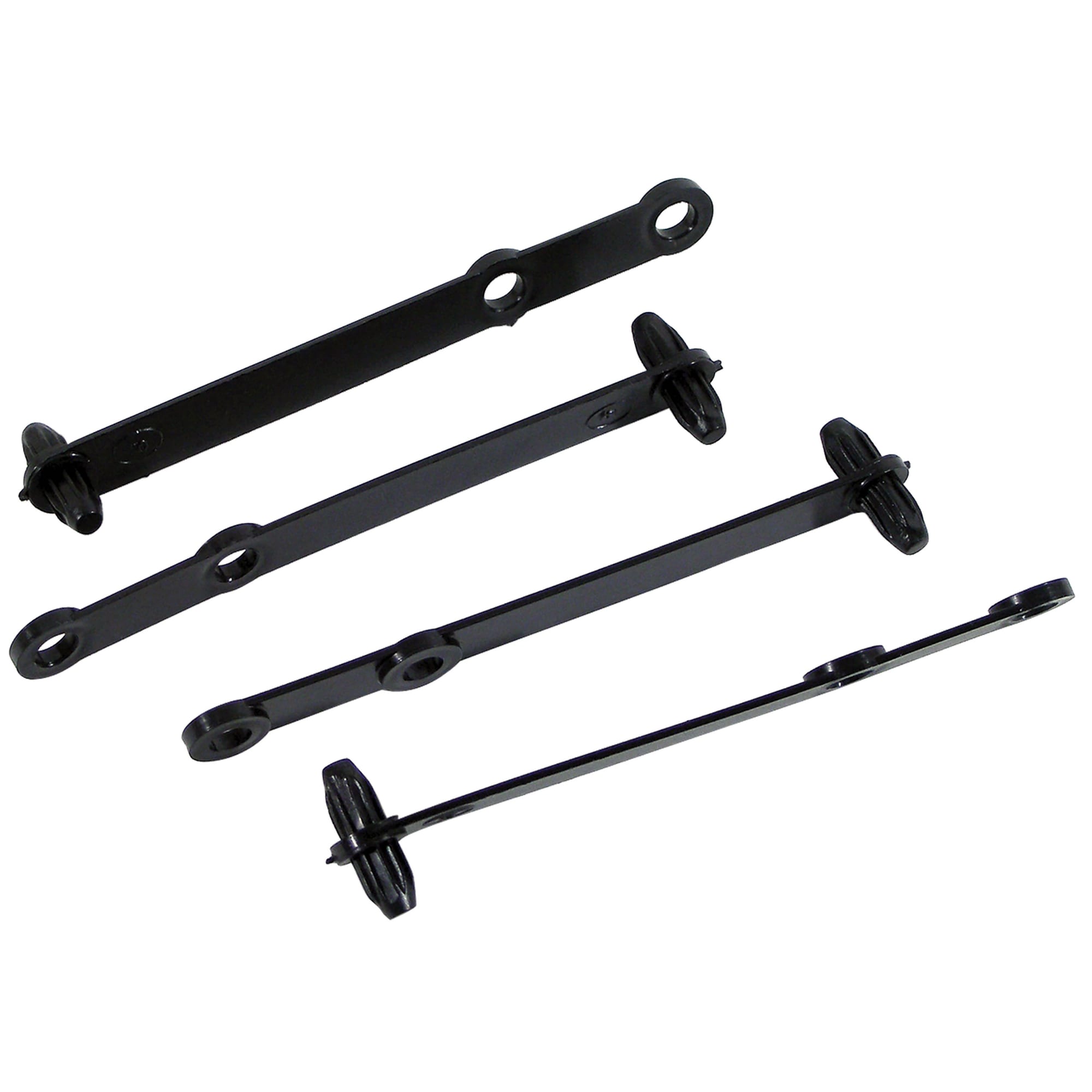 C2-C3 New 4 Piece Battery Cable to Shield Clamp (Set) 1963-1973