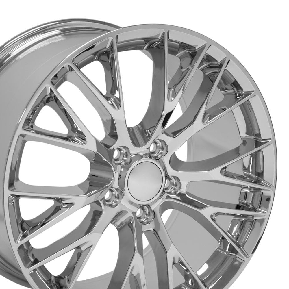 C6 New Chrome 19x10 Wheel (CV22B) 2005-2013