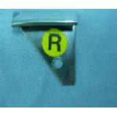 C3 New T-Top Stainless Steel Molding - Right Corner 1978