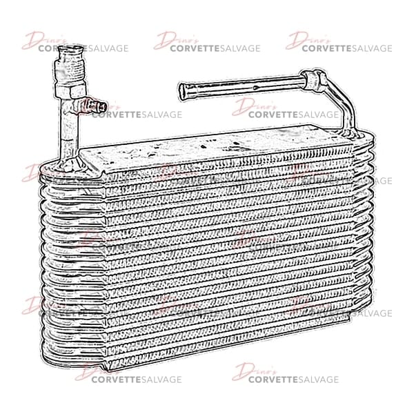 C4 Used ZR-1 Air Condition Evaporator 1990-1995