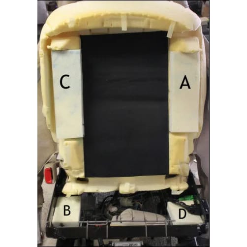 C5-C6 New Seat Bottom Cushion Upgrade/Repair Kit 1997-2013