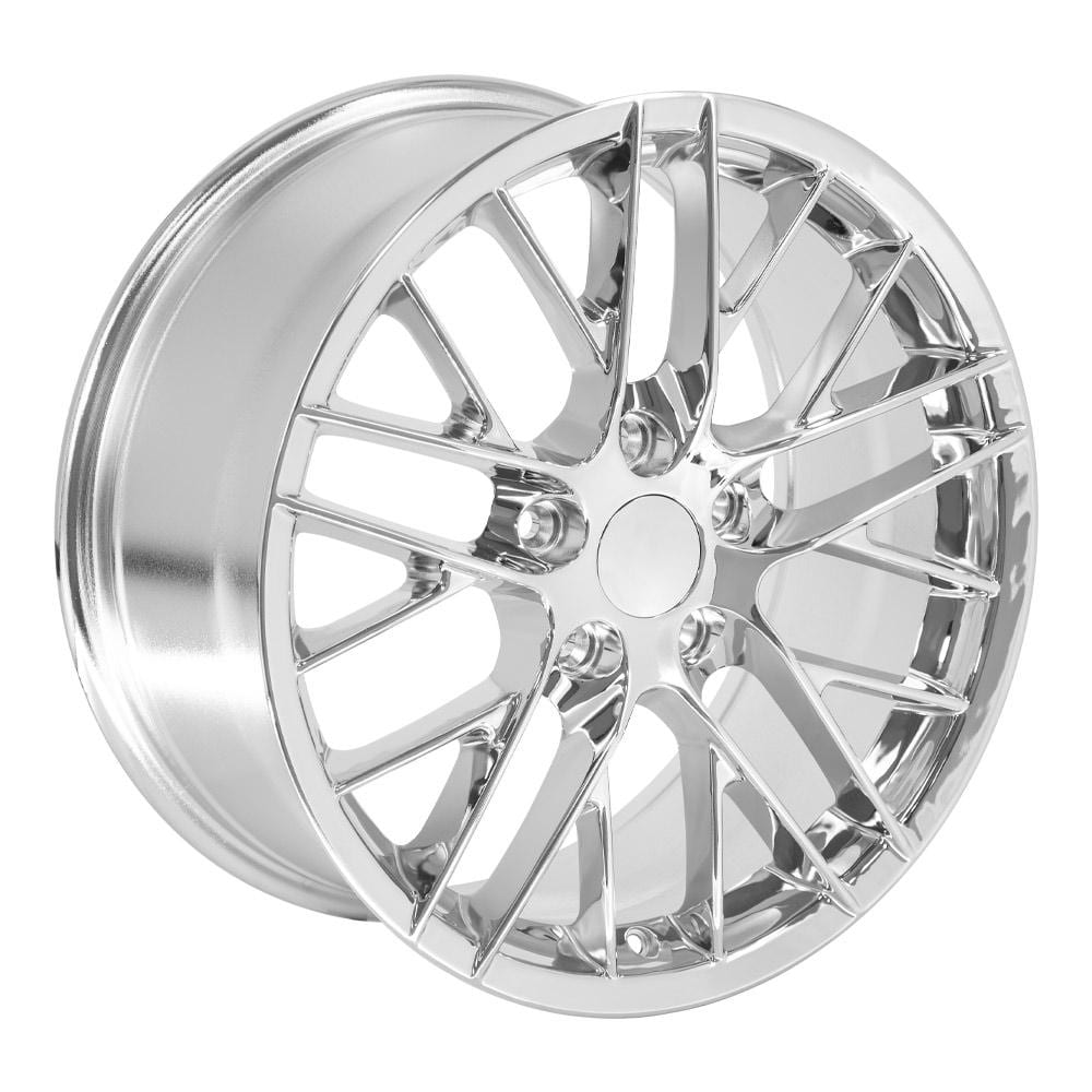 C4 New Chrome 18x8.5 Wheel Set of 4 (CV08B) 1988-1996