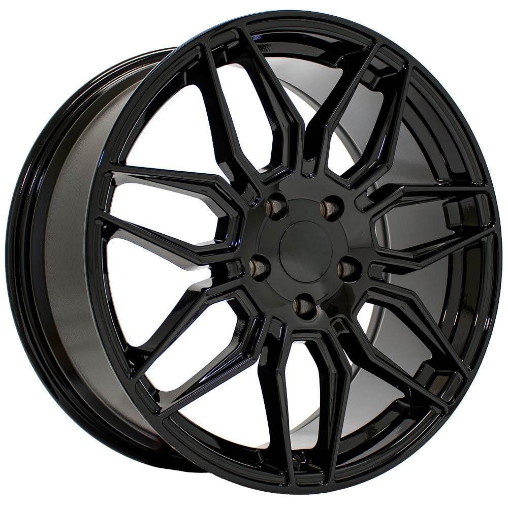 C8 New Gloss Black 19x8.5 Wheel (CV03D) 2020-2026