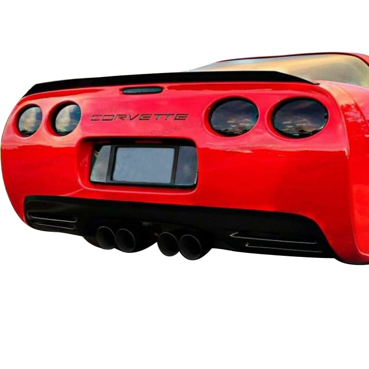C5 New Unpainted Duckbill Rear Spoiler - NO DRILL Installation 1997-2004