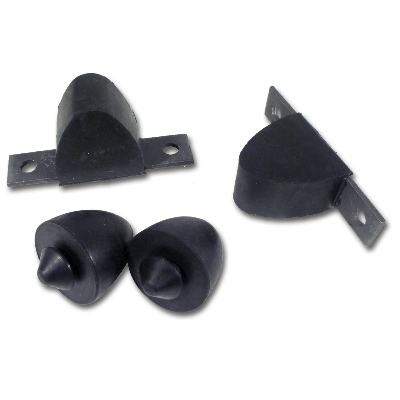 C2-C3 New Front Suspension Bumper Set, Upper/Lower 1963-1982