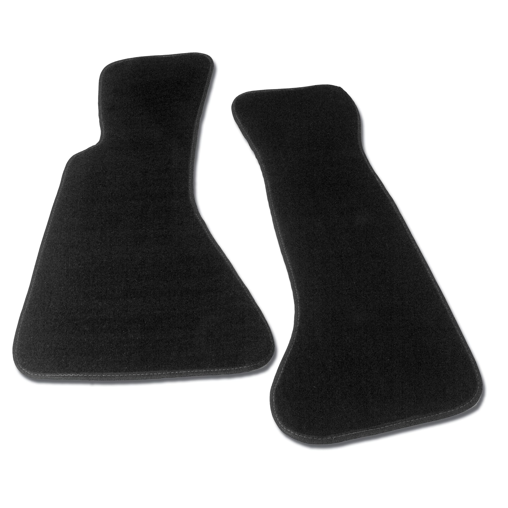 C4 New Floor Mats - Black 1984-1996