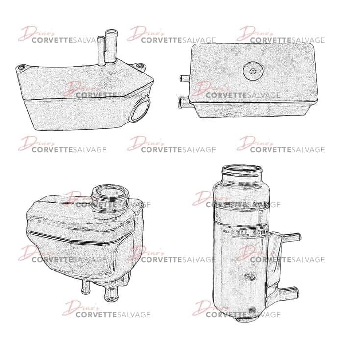 C4 Used Power Steering Fluid Reservoir 1984-1996