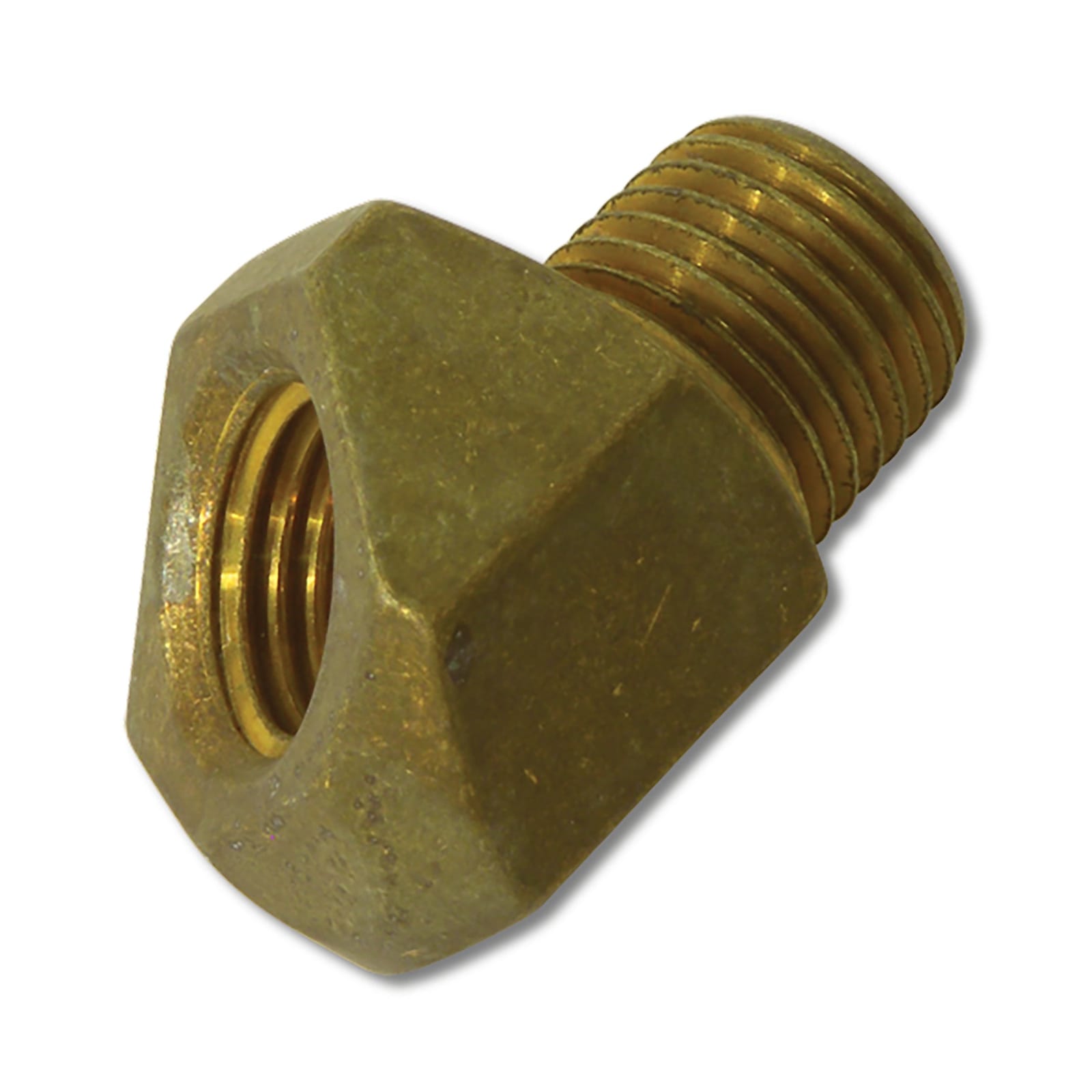 C1 New Fuel Line Flex Hose Fitting, 45 Degree 1957-1962