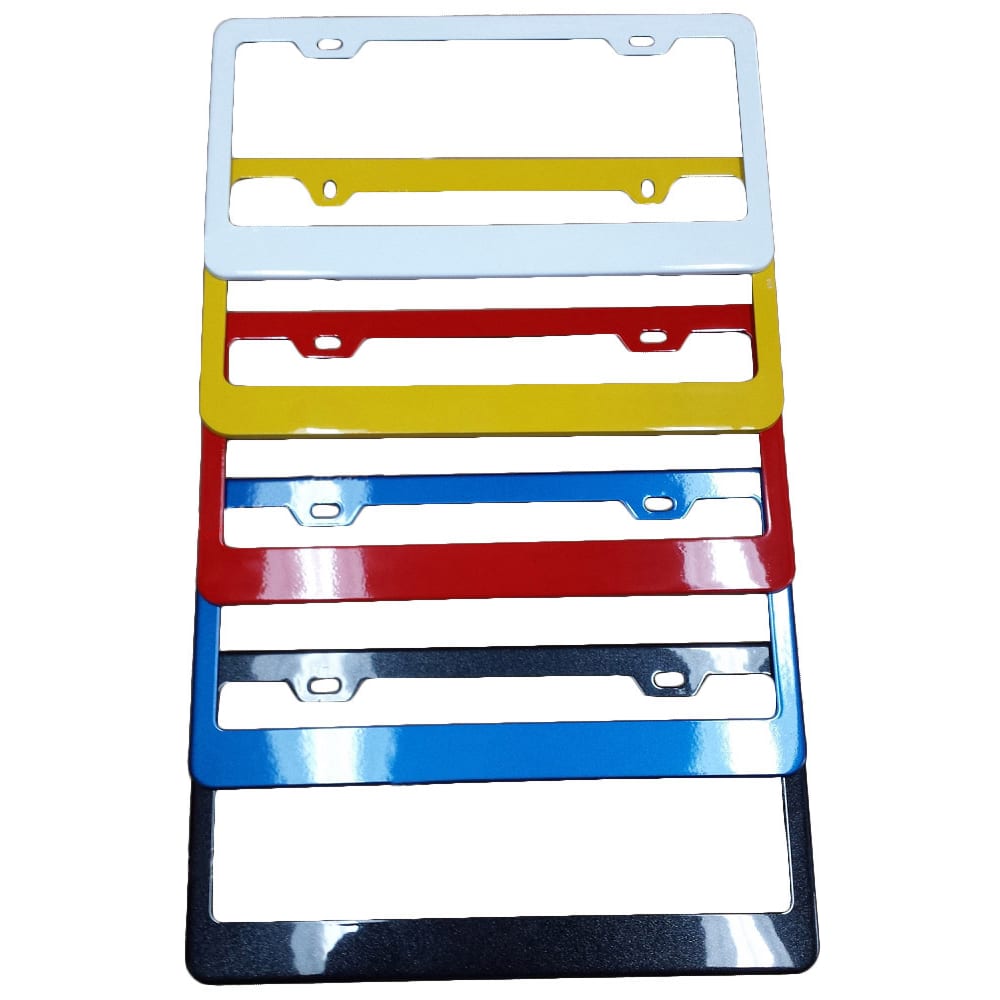 C7 New Custom Painted License Plate Frame 2014-2019