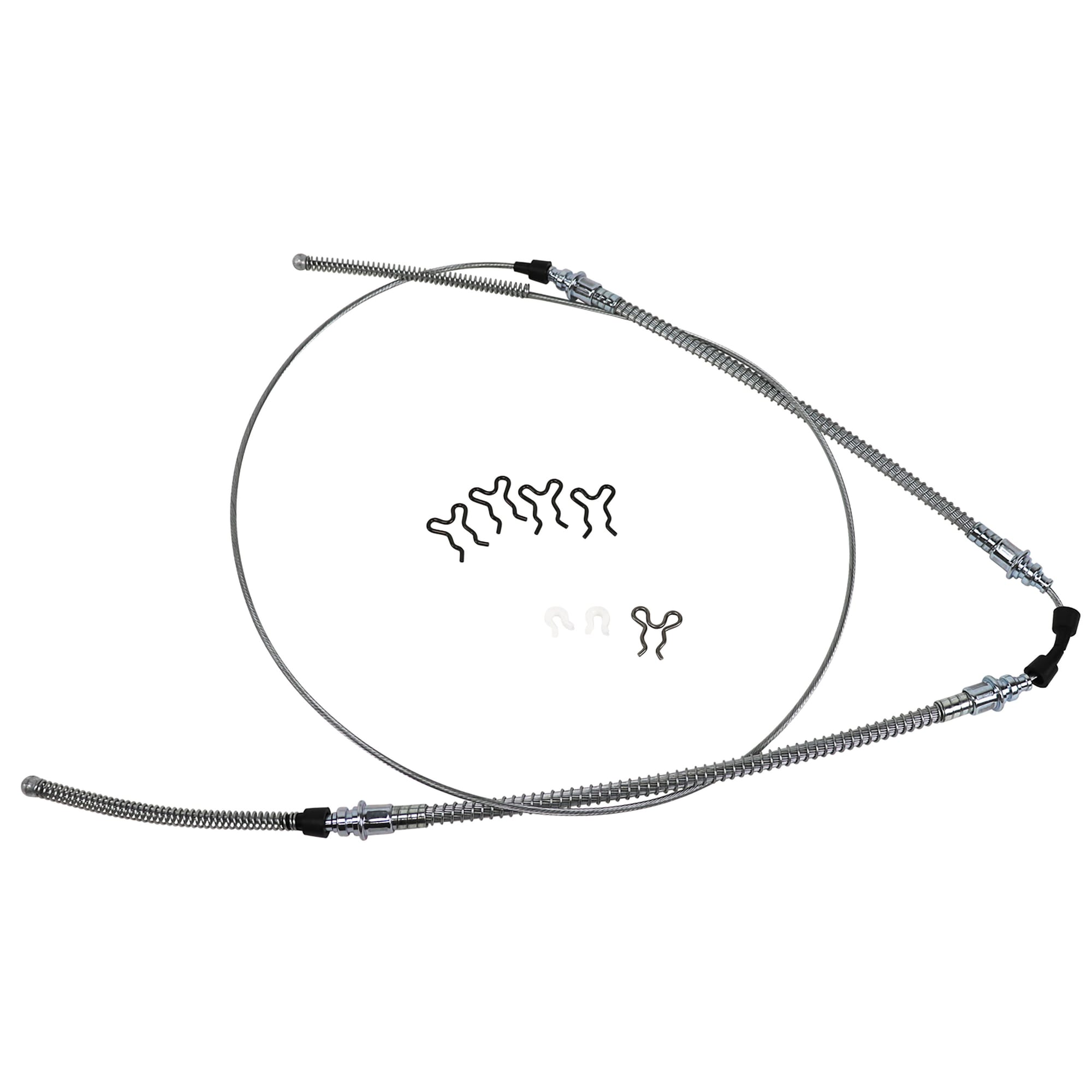 C2-C3 New Rear Park Brake Cable Kit 1965-1982