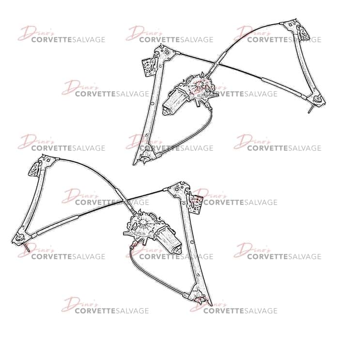 C5 Used Window Regulator 1997-2004