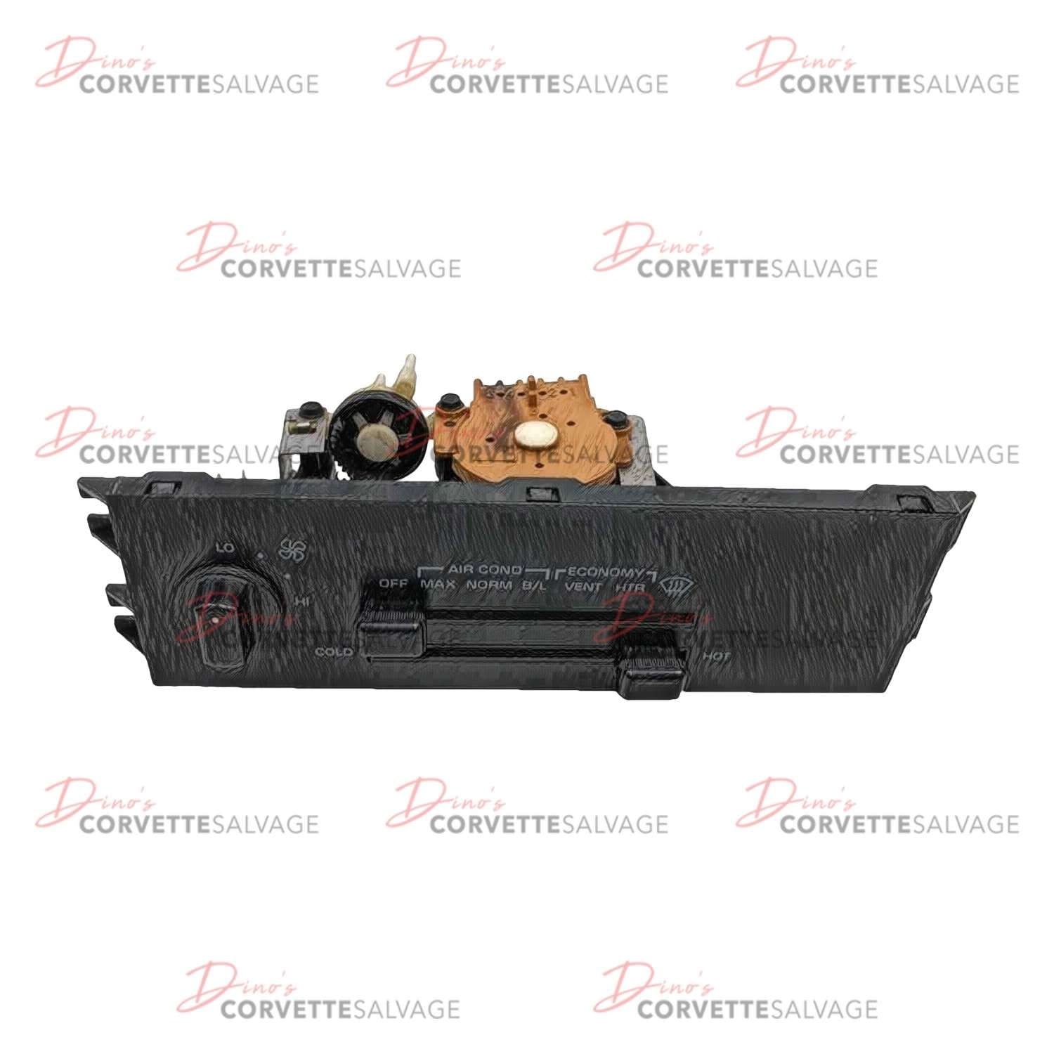 C4 Used Manual Climate Control Panel 1984-1989