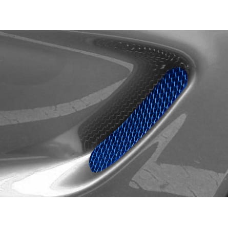 C5 New Custom Painted Side Fender Grille Set 1997-2004