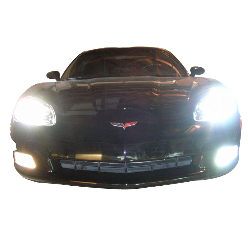 C6 New HID LOW BEAM & FOG LIGHT KIT with 35W BALLAST & HIGH BEAM WITH 55W BALLAST - 6000K 2005-2013