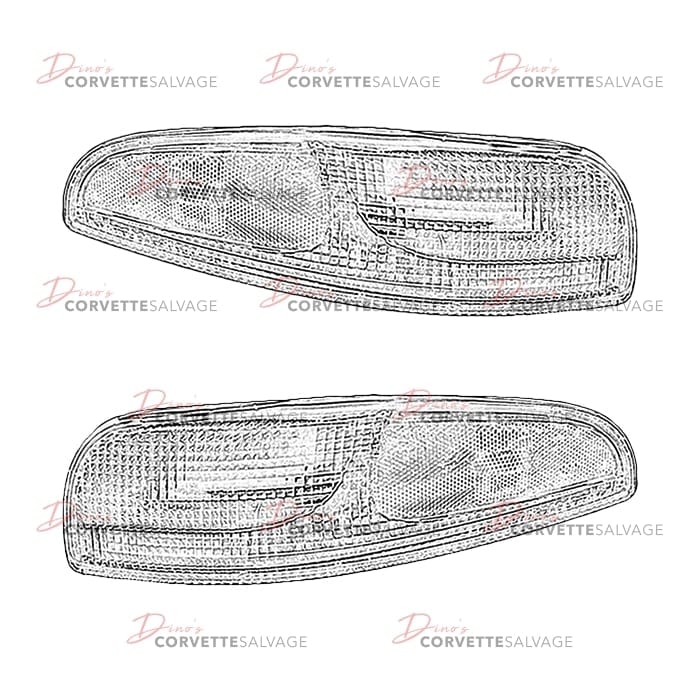 C5 Used Front Turn Signal Light 1997-2004