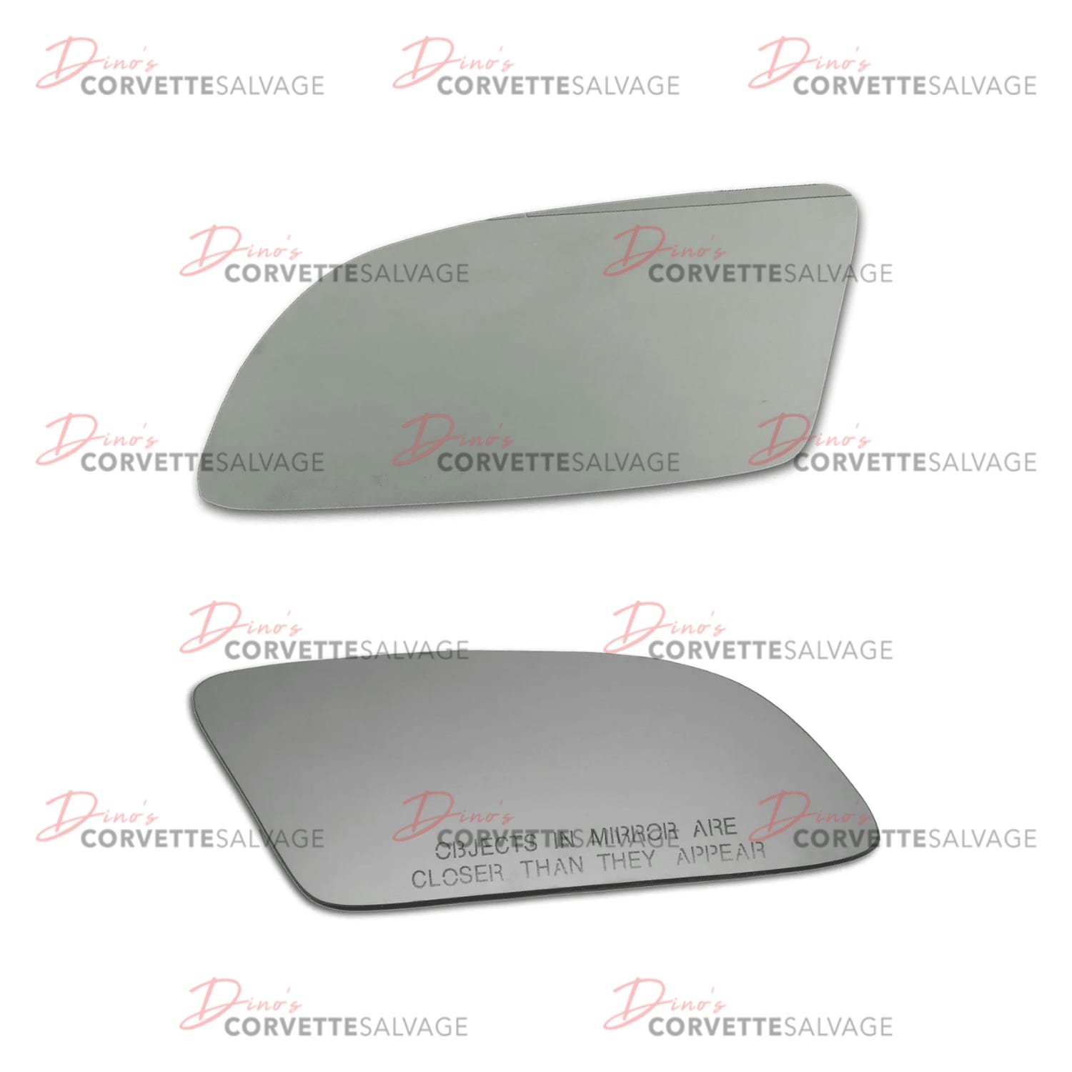 C4 New Outside Mirror Glass 1984-1989