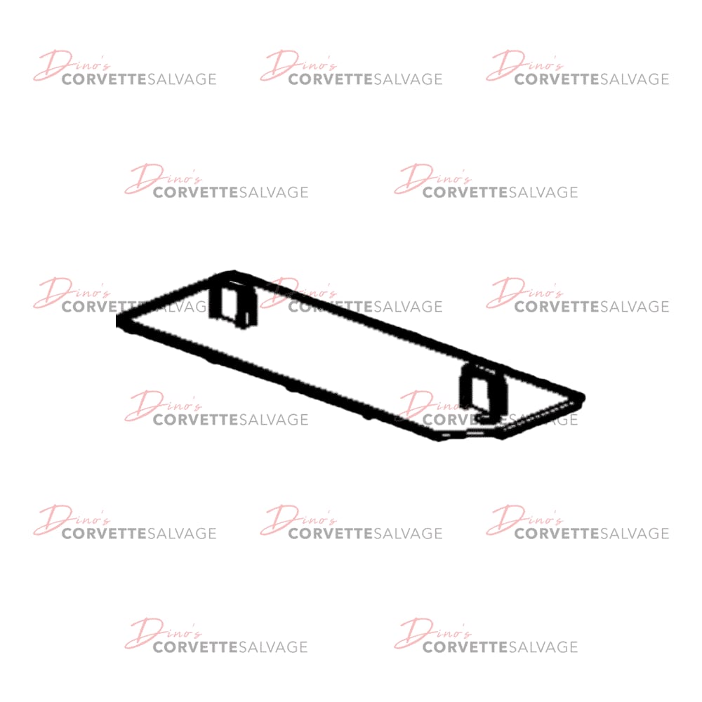 C6 Used Rear Floor Panel Carpet Bracket 2005-2013