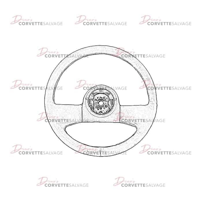 C4 Rebuilt 35th Anniversary Steering Wheel 1988